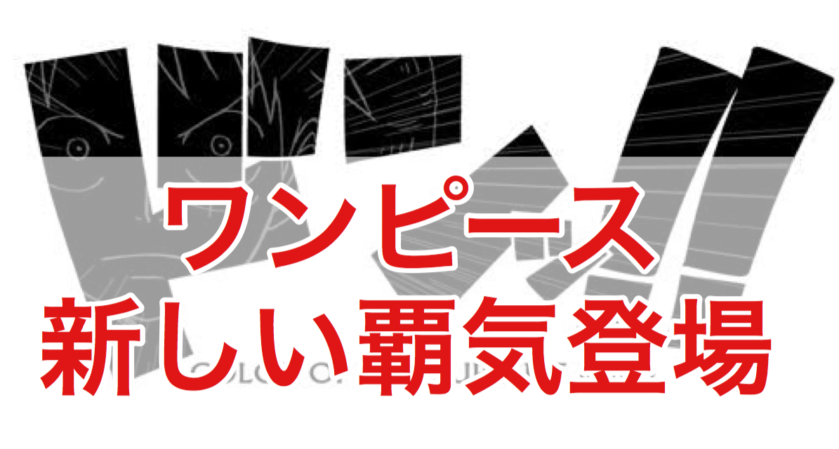 ワンピース 新しい種類の覇気 流桜の登場 使える人は誰か 念能力 Various Search 様々な情報発信サイト